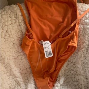 Adorable high waisted one piece !